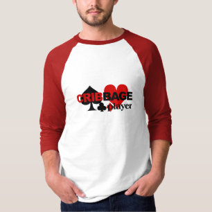 T-shirt Chemise de joueur de Cribbage - choisissez le