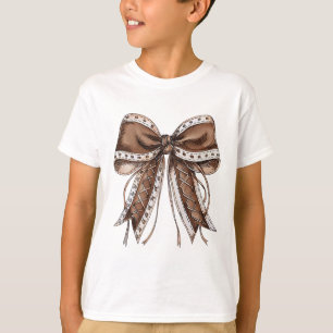 T-shirt Chemise de jour de match à noeud coquette Footll 2