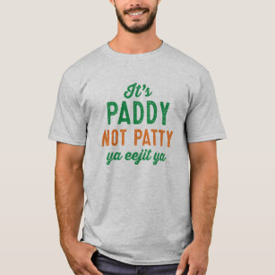 T-shirt Chemise de jour de Patty St Patrick de paddy pas