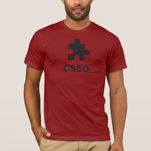 T-shirt Chemise de jour du puzzle CS50 (Devant)