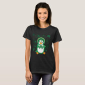 T-shirt Chemise de jour Patsy Penguin St. Patrick personna (Devant entier)