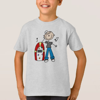 T-shirt Chemise de juke-box de rock