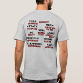 T-shirt Chemise de K-Peloton de cascades (Dos)