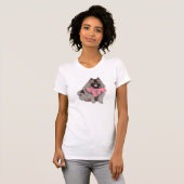 T-shirt Chemise de Keeshond (Devant entier)