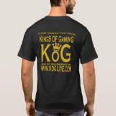 T-shirt Chemise de KoG avec le logo (Dos)