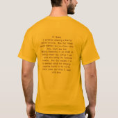 T-shirt Chemise de Kombucha (Dos)
