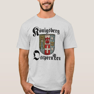 T-shirt Chemise de Königsberg Ostpreußen - customisée