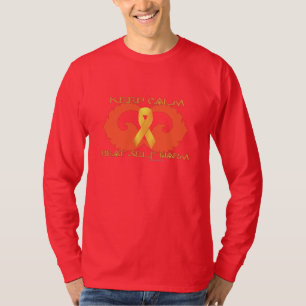 T-shirt Chemise de la douille des hommes de calme de mal