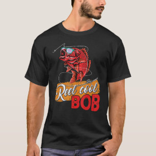 T-shirt Chemise de la fête des pères homme Bob pêche Reel