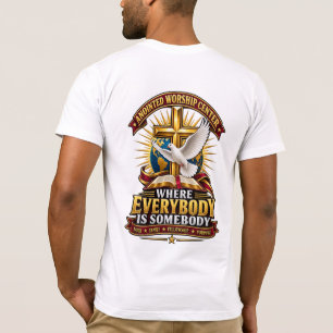 T-shirt Chemise de la foi chrétienne du Centre de culte An