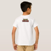 T-shirt Chemise de la jeunesse d'éclaboussure de commande (Dos entier)