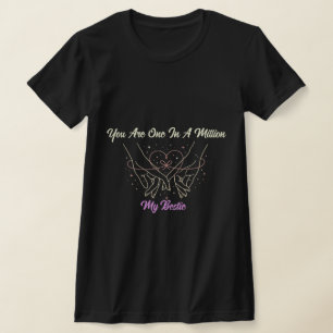 T-shirt Chemise de la journée des meilleurs amis : Céleste
