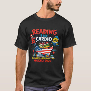 T-shirt Chemise de la Journée nationale de lecture à trave