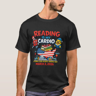 T-shirt Chemise de la Journée nationale de lecture à trave