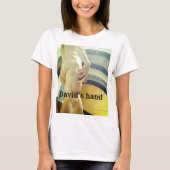 T-shirt Chemise de la main de David (Devant)