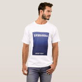 T-shirt Chemise de la nuit la plus foncée d'Exmoura (Devant entier)
