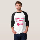 T-shirt Chemise de la nutrition des hommes (Devant entier)