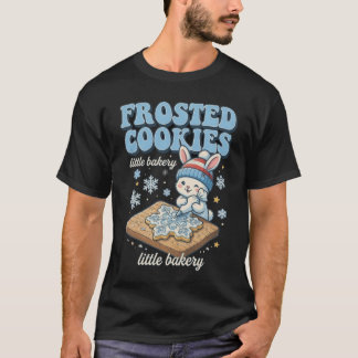 T-shirt Chemise de la Pâtisserie Lapin aux Cookies Givrée