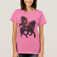 Chemise de la princesse et des étalons amérindiens