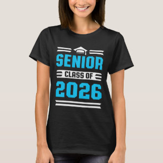 T-shirt Chemise de la promotion 2026 Senior College Lycée