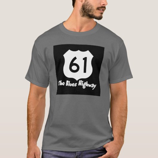 T-shirt Chemise de la route 61 (Devant)