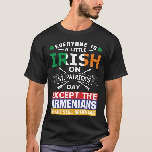 T-shirt Chemise de la Saint Patrick pour tous les Irlandai (Devant)