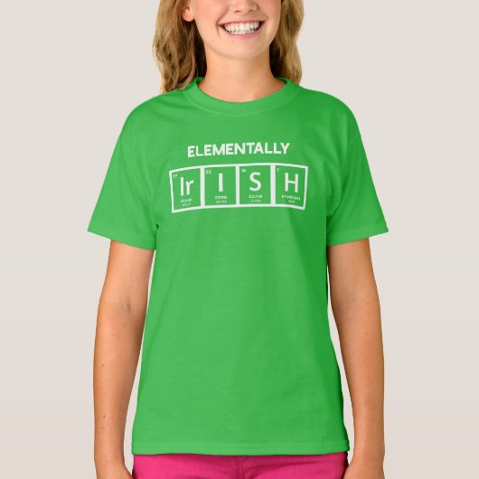 T-shirt Chemise de la Saint-Patrick verte pour l'Irlande (Devant)