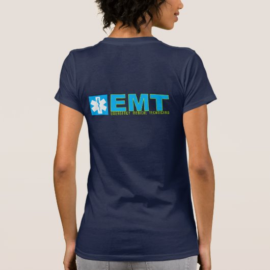 T-shirt Chemise de la signature EMT des femmes (Dos)