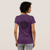T-shirt Chemise de labyrinthe (Dos entier)