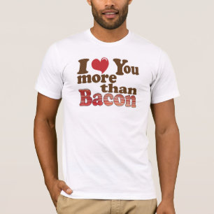 T-shirt Chemise de l'amoureux de Bacon
