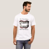 T-shirt chemise de l'argent 321go (Devant entier)