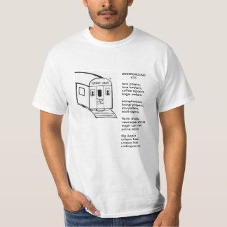 T-shirt Chemise de l'aventure touristique dans le métro