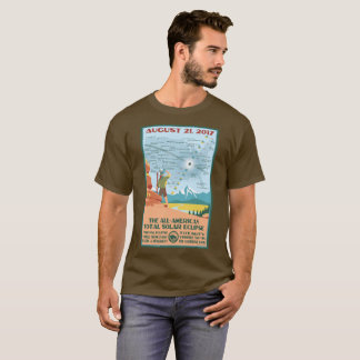 T-shirt Chemise de l'éclipse de parc national