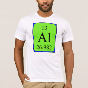 T-shirt Chemise de l'élément 13 - aluminium