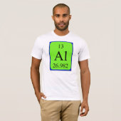 T-shirt Chemise de l'élément 13 - aluminium (Devant entier)