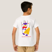 T-shirt Chemise de l'enfant (Dos entier)