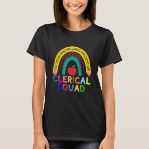 T-shirt Chemise de l'équipe de commis Front Office