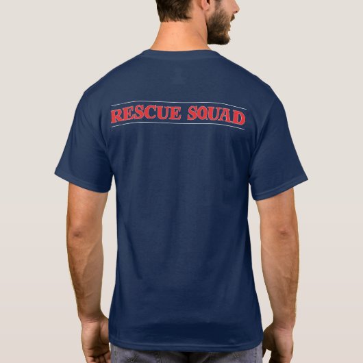 T-shirt Chemise de l'équipe de Secourt MSG 2019 - Lettres  (Dos)