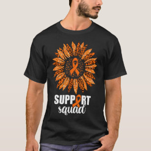 T-shirt Chemise de l'équipe de soutien de la leucémie