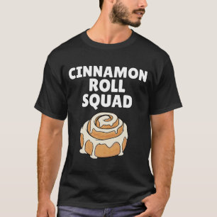 T-shirt Chemise de l'équipe des roulés à la cannelle Drôle