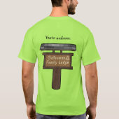 T-shirt Chemise de l'équipe d'ouverture 2026 (Dos)