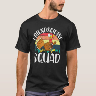 T-shirt Chemise de l'équipe Friendsgiving drôle de dinde d