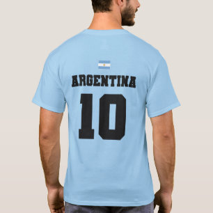 T-shirt Chemise de l'équipe nationale de football d'Argent