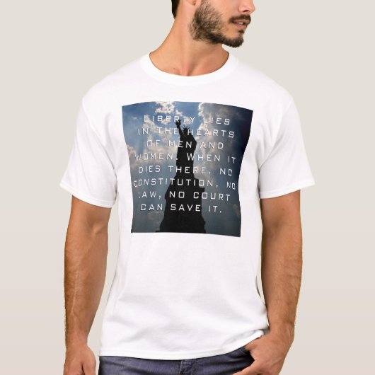 T-shirt Chemise de liberté (Devant)