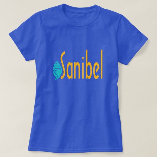 T-shirt Chemise de l'île de Sanibel (Design devant)