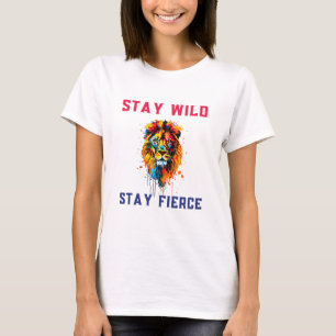 T-shirt chemise de lion