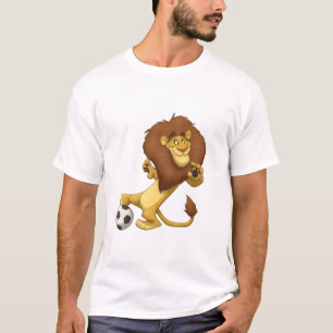 T-shirt Chemise de lion du football