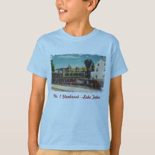 T-shirt Chemise de Locomotive vintage