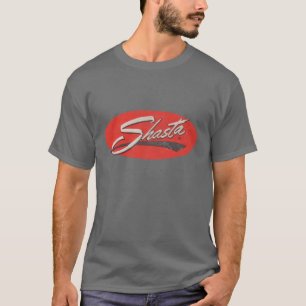 T-shirt Chemise de logo affligée par cru de Shasta