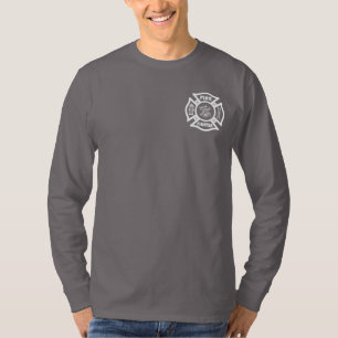 T-shirt Chemise de logo de département du feu de